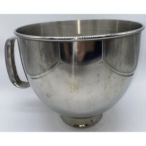 Genuine KitchenAid KSM150 Stainless Steel Bowl with Handle 5 Quart Replacement